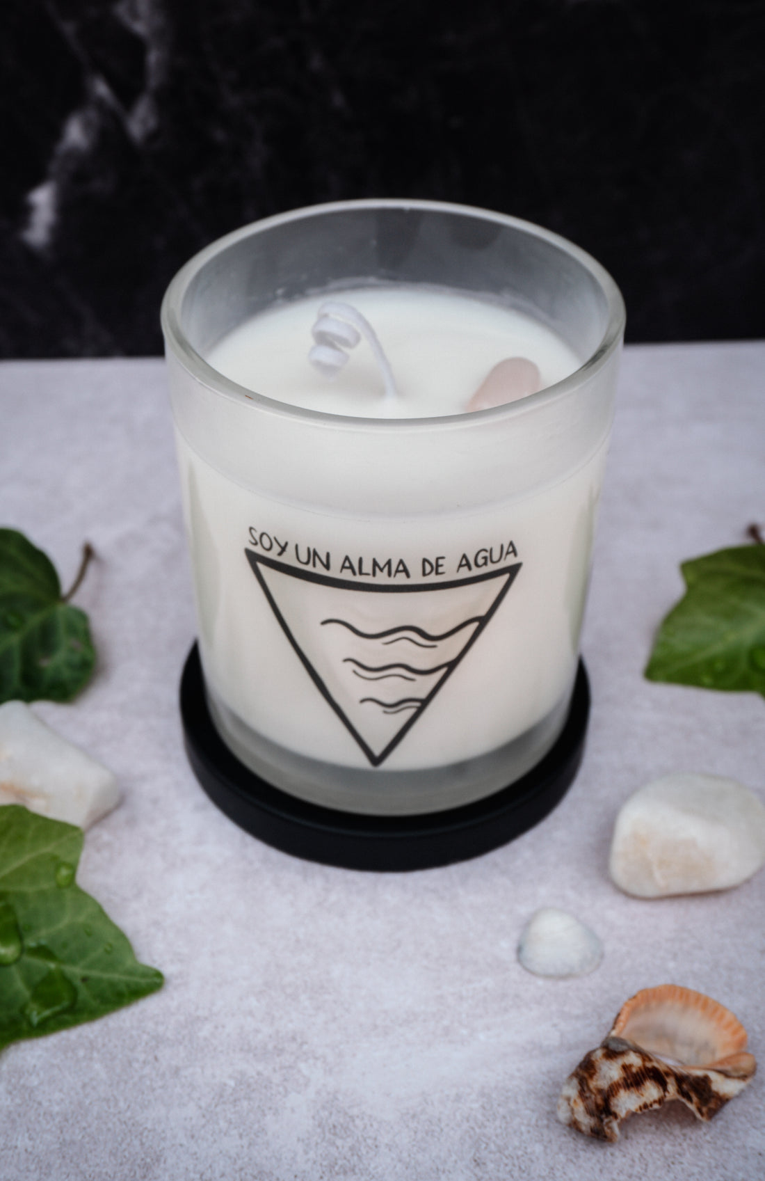 Elemento Agua, colección Velas Guardianes Ancestrales.